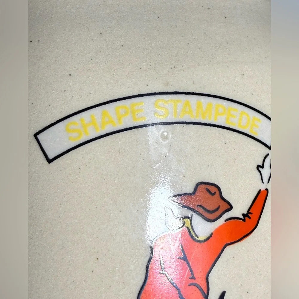 Vintage Gerz West Rodeo Ceramic Stein with Rodeo Rider Graphic - Picture 5 of 6